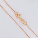 Cadena Veneciana 1 g / 19 3/4 in / 0.8 mm Oro Rosa 18K