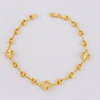 Pulso Gc Trebol Diamantado 6.5 g / 7 1/2 in / 4.8 mm Oro Amarillo 18K