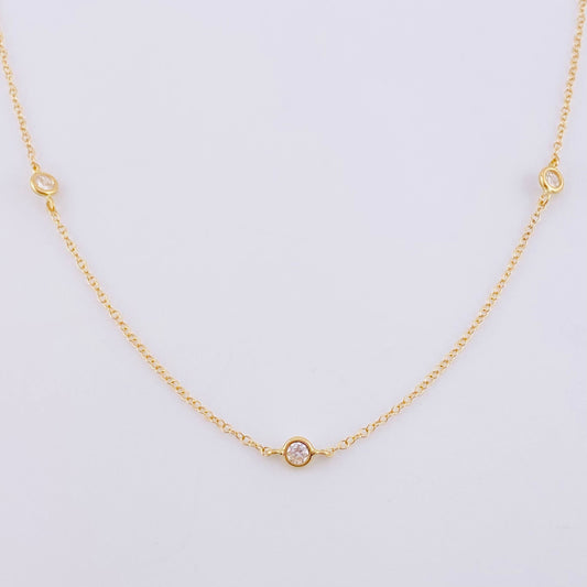 Classic Link Chain Pearls 1.95 g / 17 3/4 in / 1.35 mm Yellow Gold 18K