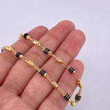 Bracelet Rustic Barrel 2.95 g / 8 1/4 in / 3.4 mm Yellow Gold 18K