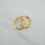 Candongas Lupe 1.7gr / 1 in / Oro Amarillo 18K $