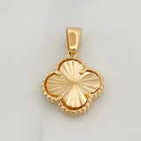Clover Pendant 3.1 g / 3/4 in 18K Yellow Gold