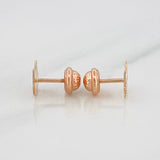 Topos Gatos 0.75 g / in / 7.95 mm Oro Rosa 18K