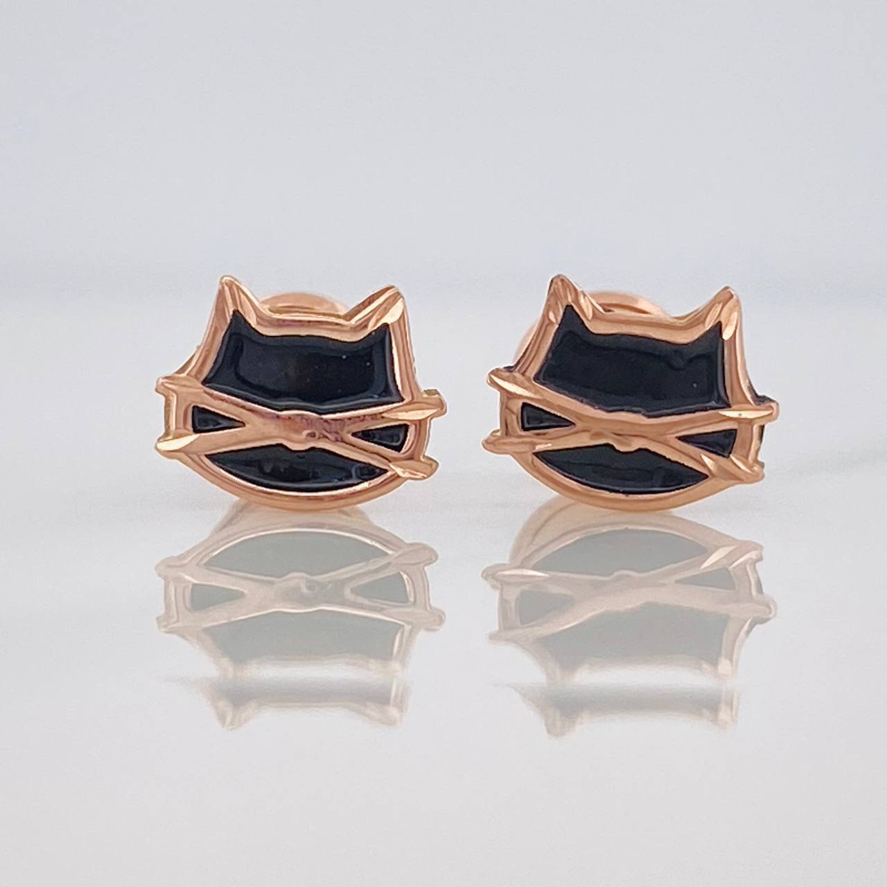 Topos Gatos 0.7 g / in / 7.95 mm Oro Rosa 18K