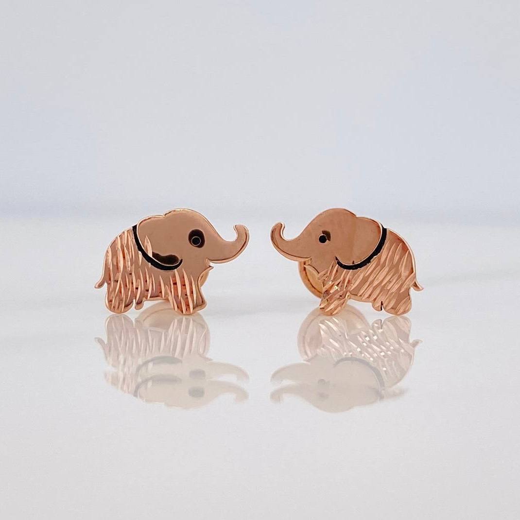 Topos Elefantes 0.95 g / in / 10.6 mm Oro Rosa 18K