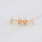 Stud Earrings Elephants 0.95 g / in / 9.75 mm Rose Gold 18K