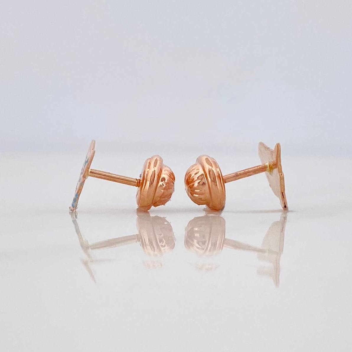 Topos Pajaros 0.85 g / in / 10.75 mm Oro Rosa 18K
