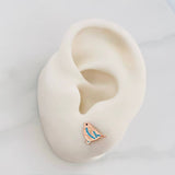 Topos Pajaros 0.85 g / in / 10.35 mm Oro Rosa 18K