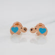 Topos Hipopotamos 0.8 g / in / 9.6 mm Oro Rosa 18K