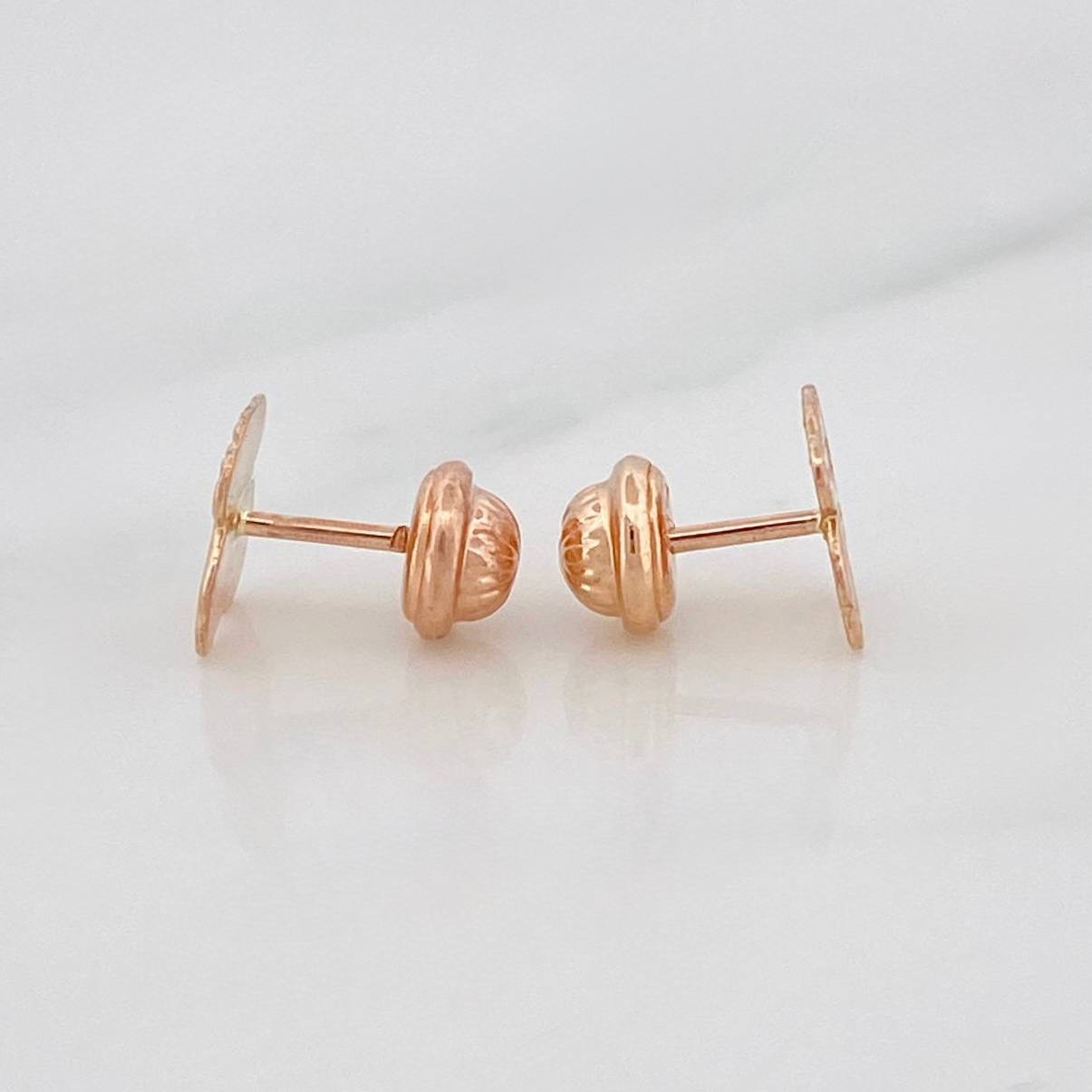 Topos Oso Ts 0.75 g / in / 6.66 mm Oro Rosa 18K