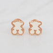 Topos Oso Ts 0.75 g / in / 6.66 mm Oro Rosa 18K