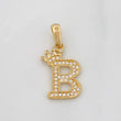 Dije Corona Letra C 1.6 g / 1 in Oro Amarillo 18K