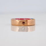 Herraje Escudo Selección 2.5 g / 1/2 in Oro Rosa 18K