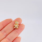 Dije Oso Articulado 2.6 g / 3/4 in Oro Amarillo 18K