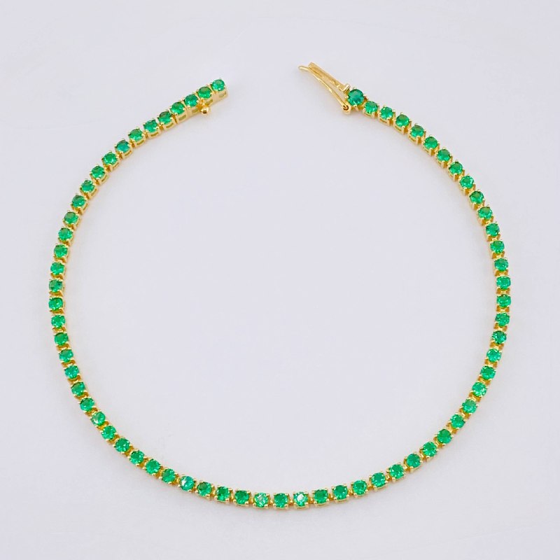 Pulso Tenis 4.6 g / 7 1/2 in / 2,1 mm Oro Amarillo 18K