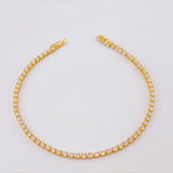 Pulso Tenis 5.05 g / 7 1/2 in / 2,15 mm Oro Amarillo 18K