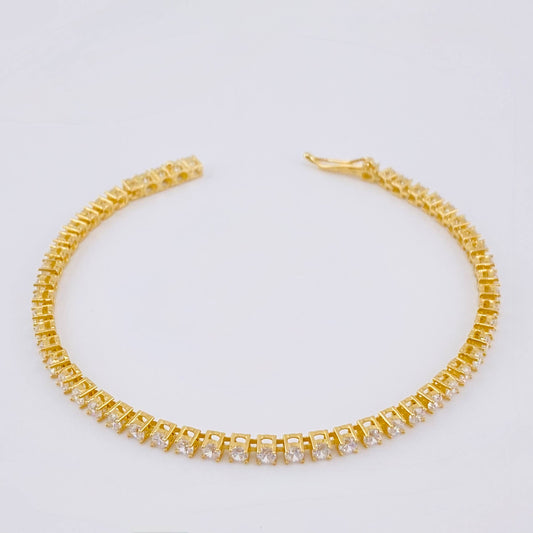 Tennis Bracelet 5.25 g / 7 3/4 in / 2.15 mm 18K Yellow Gold