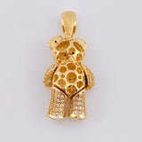 Pendant Articulated Bear 8.85 g / 1 1/2 in Yellow Gold 18K