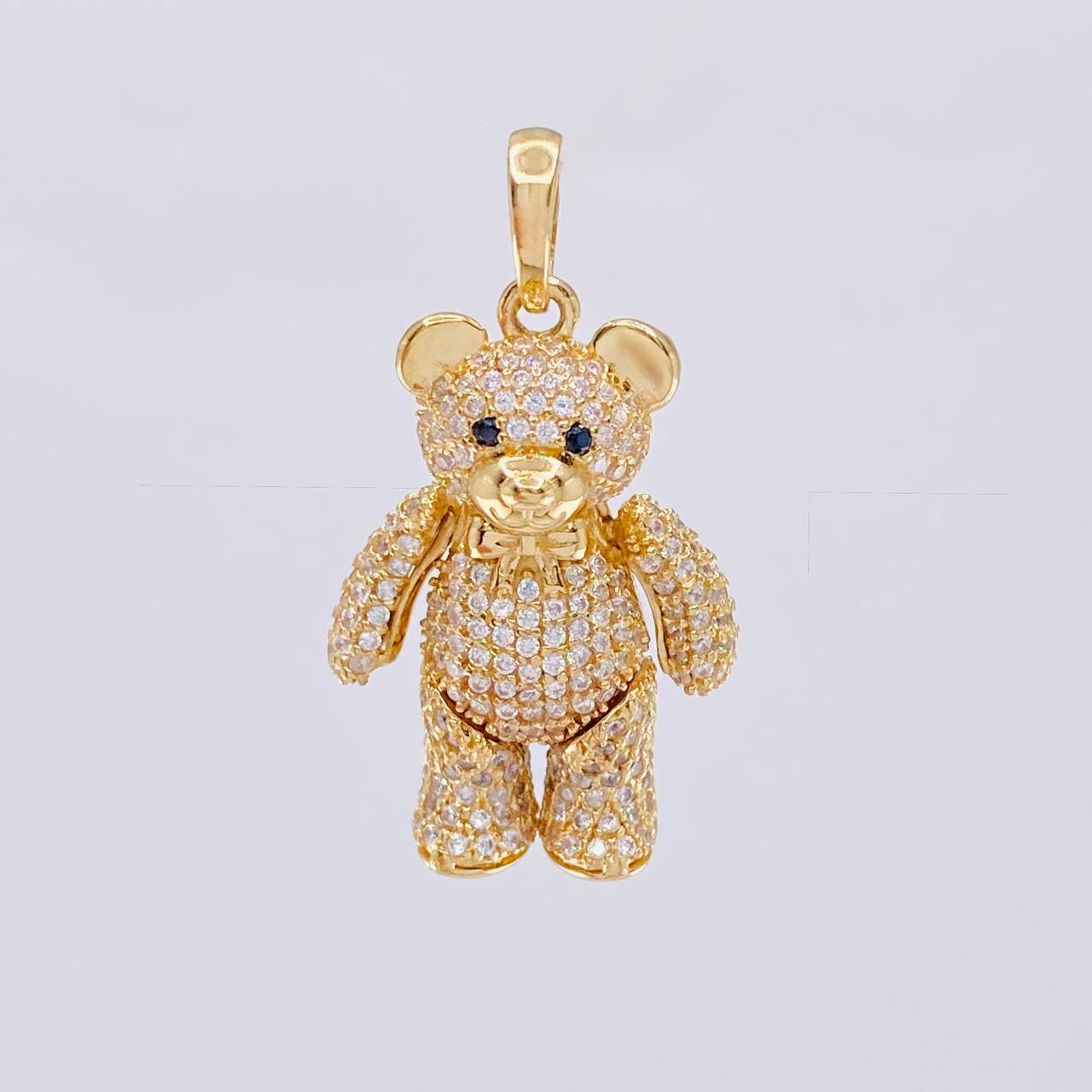 Pendant Articulated Bear 8.4 g / 1 1/2 in Yellow Gold 18K