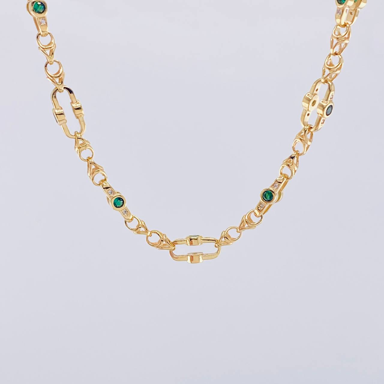 Rustic Chain Spiral Scepter Drawer 41.95 g / 25 1/2 in / 6 mm 18K Yellow Gold