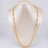 Rustic Chain Spiral Scepter Drawer 41.95 g / 25 1/2 in / 6 mm 18K Yellow Gold