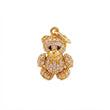 Pendant Articulated Bear 2.55 g / 3/4 in Yellow Gold 18K