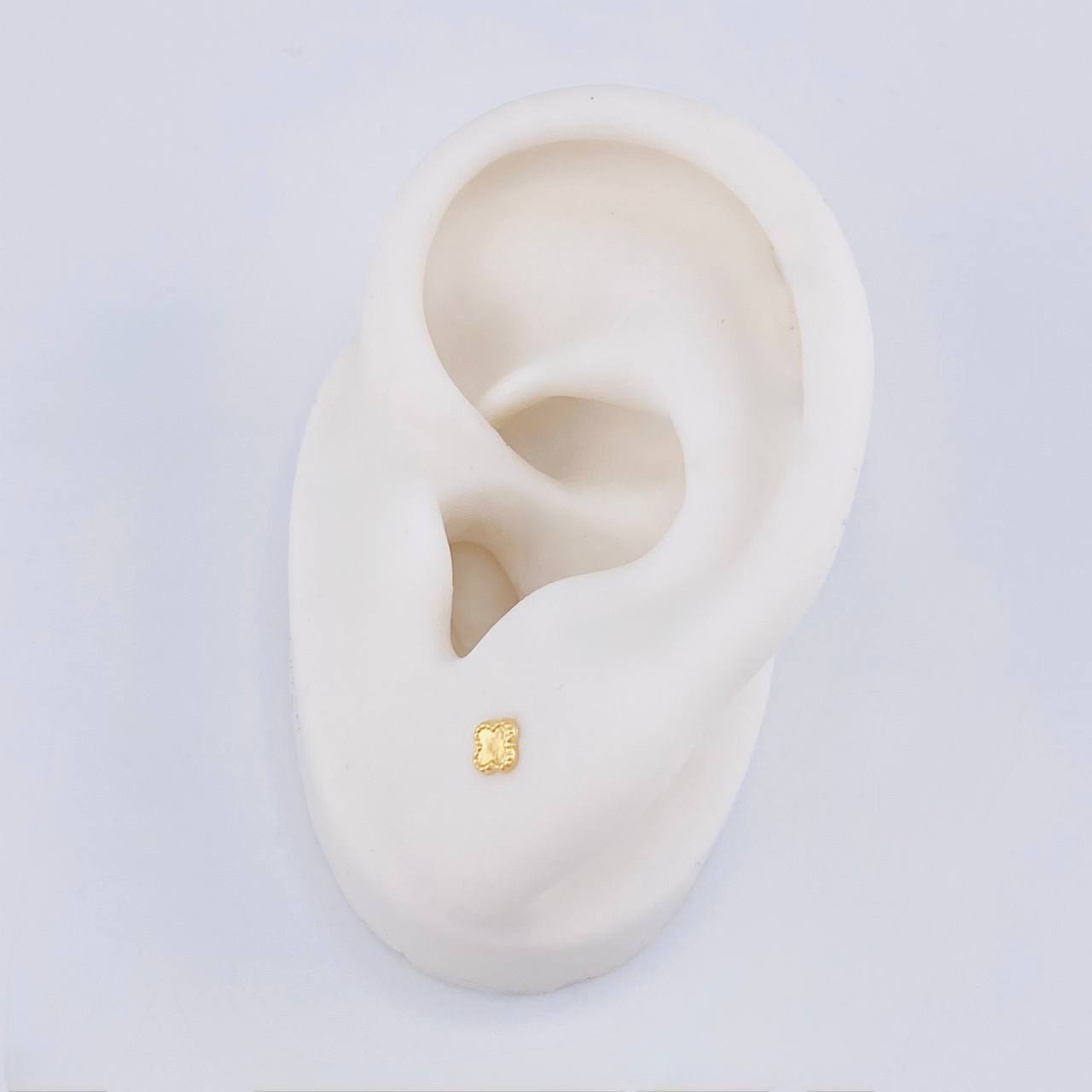 Topos Trebol 0.35 g / in / 3,6 mm Oro Amarillo 18K