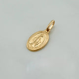 Dije Virgen Milagrosa 0.95gr / 3/4 in / Oro Amarillo 18K &