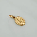 Dije Virgen Milagrosa 0.95gr / 3/4 in / Oro Amarillo 18K &