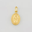 Pendant Miraculous Virgin 0.55g / 3/4 in Yellow Gold 18K