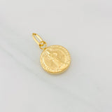 Pendant Saint Benedict 0.5g / 1/2 in Yellow Gold 18K