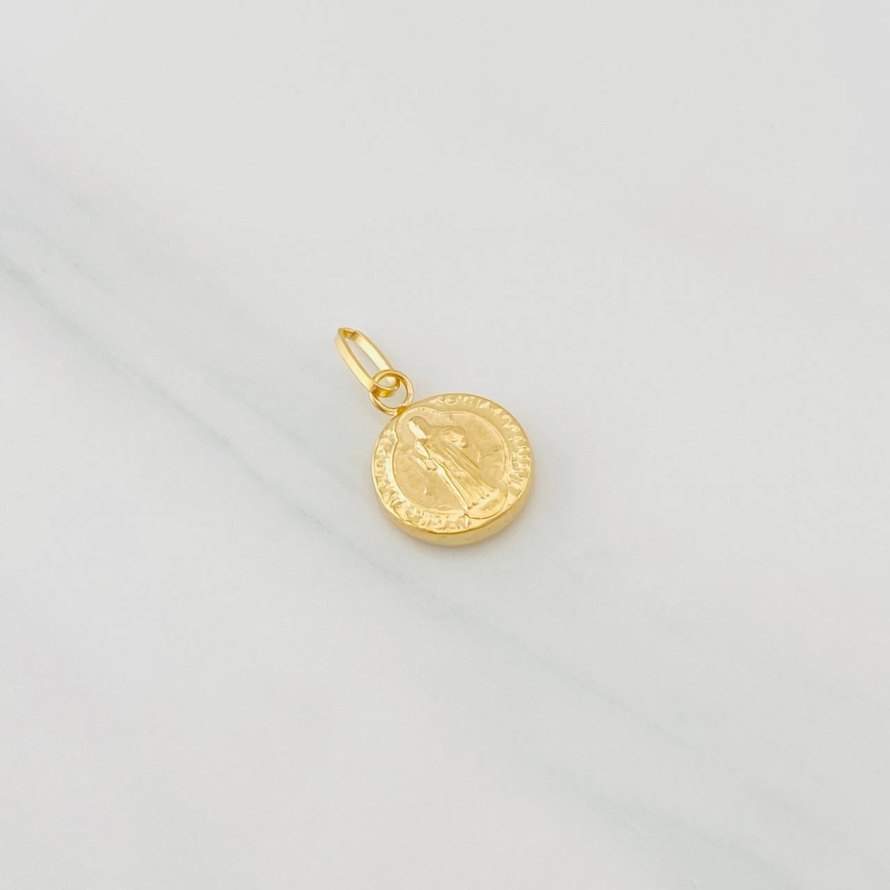 Pendant Saint Benedict 0.5g / 1/2 in Yellow Gold 18K