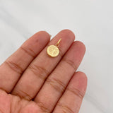 Pendant Saint Benedict 0.5g / 1/2 in Yellow Gold 18K