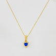 Venetian Chain Set + Heart Halo Pendant / 1.8g / 16 in 18K Yellow Gold
