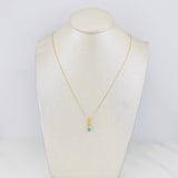 Venetian Chain Set + Heart Halo Pendant / 1.75g / 16 in 18K Yellow Gold