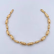 Bracelet Barrel 5.15gr / 21cm / 4.3mm 18K Yellow Gold $