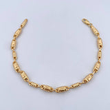 Bracelet Barrel 5.15gr / 21cm / 4.3mm 18K Yellow Gold $