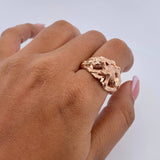 Passion Ring 15.15gr / Size 9 1/2 / 18K Rose Gold $