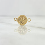 Charm Holy Family 0.5gr / 0.6in / Die-cut 18K Gold