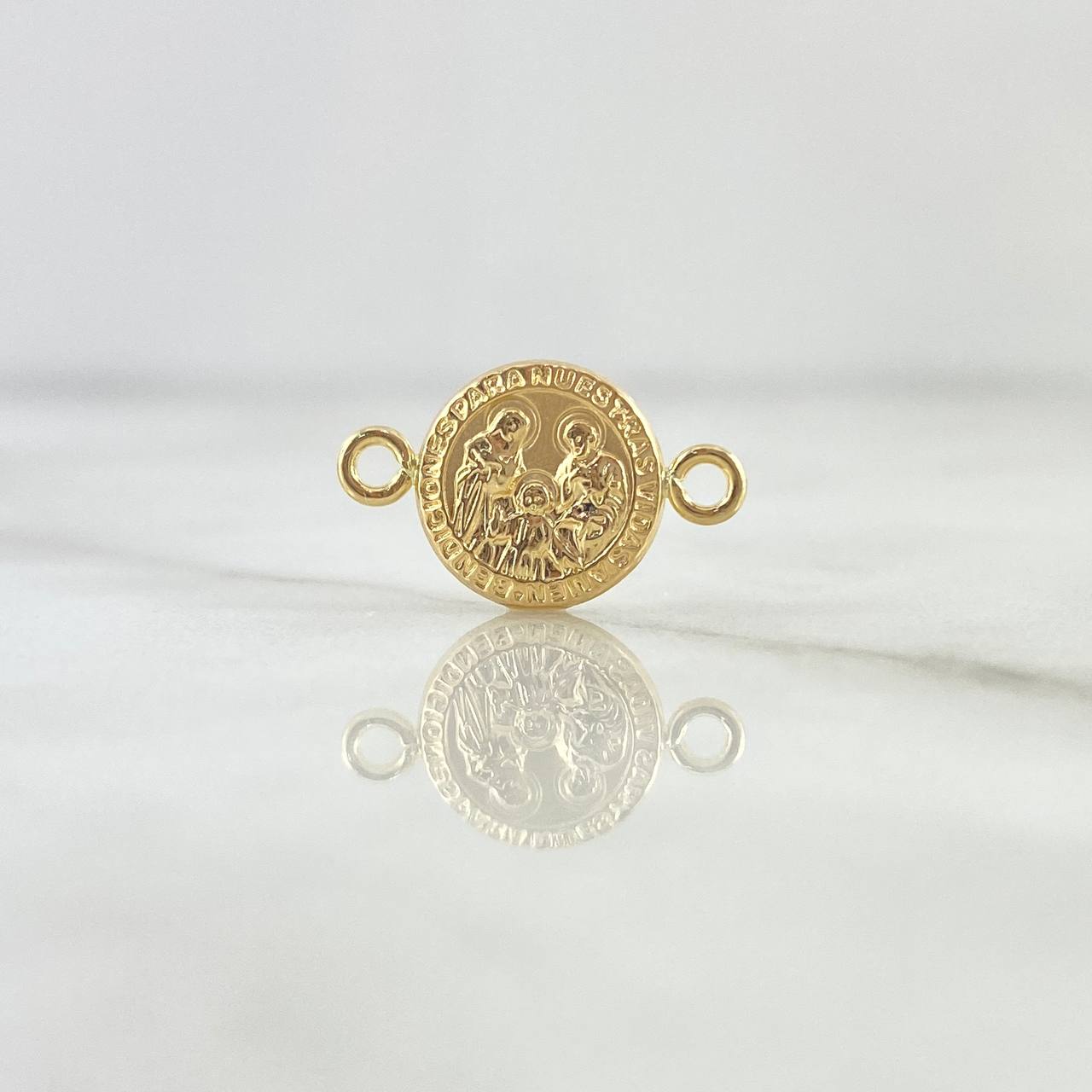 Charm Sagrada Familia 0.55gr / 0.7in / Die-cut 18K Gold *