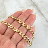 Cadena Cubana 22.3gr / 23 1/2 in / Oro Amarillo Nac.Esp. 18K ©