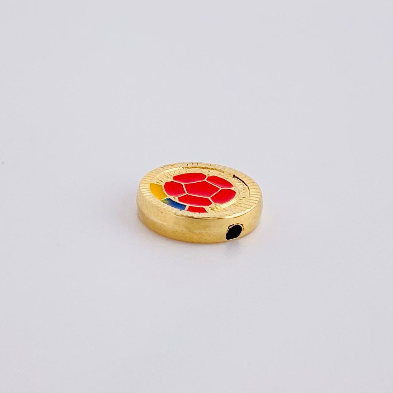 Herraje Escudo Selección 0.75 g / 1/2 in Oro Amarillo 18K