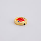 Herraje Escudo Selección 0.75 g / 1/2 in Oro Amarillo 18K