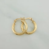 Candongas Lore 1.65gr / 3/4 in / Oro Amarillo 18K $