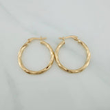 Candongas Mary 1.7gr / 1 in / Oro Amarillo 18K $