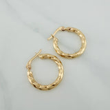 Candongas Kari 1.7gr / 1 in / Oro Amarillo 18K &