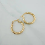 Candongas Sami 1.7gr / 1 in / Oro Amarillo 18K &