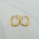 Candongas Sol 1.25gr / 3/4 in / Oro Amarillo 18K $
