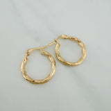 Candongas Sami 1.45gr / 3/4 in / Oro Amarillo 18K &