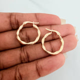 Candongas Mary 1.45gr / 3/4 in / Oro Amarillo 18K $